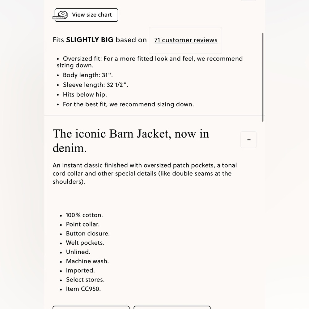J.Crew Denim Barn Jacket™ - Picture 5 of 9